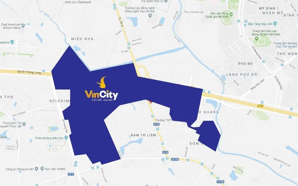 Vị Trí VinCity Sportia 4